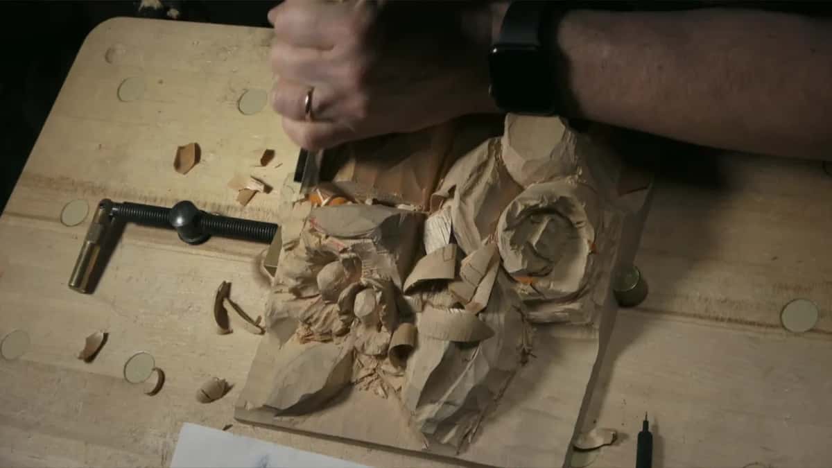 Wrist over the work