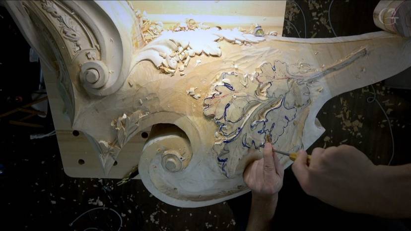 Advanced Carving:  Venice Room (Part 8) Workshops 86-97