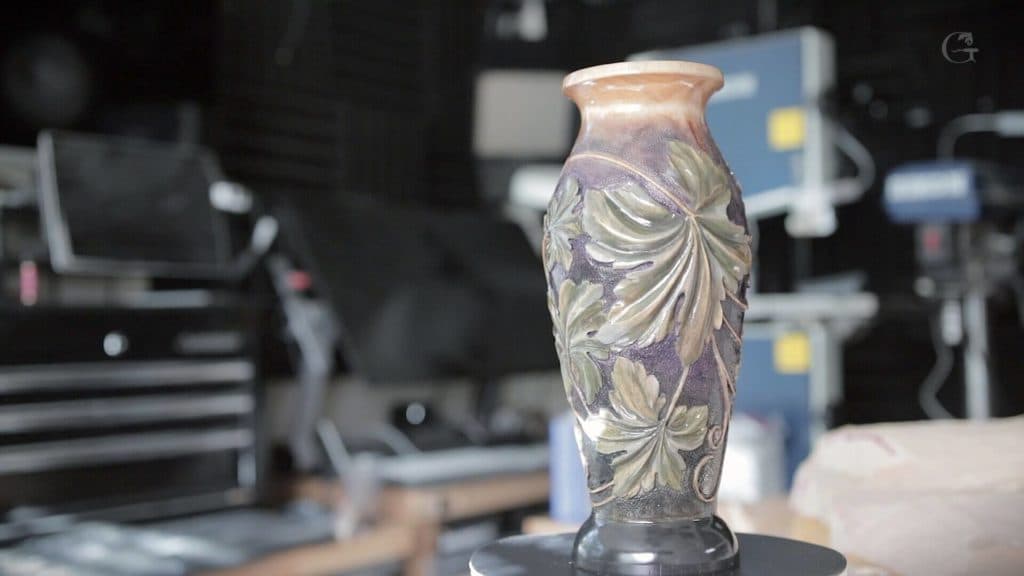 Carving Vase with Grape leaves- Final Assessment