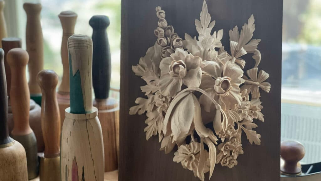 Carving in Grinling Gibbons style: MAINE Final Assessment