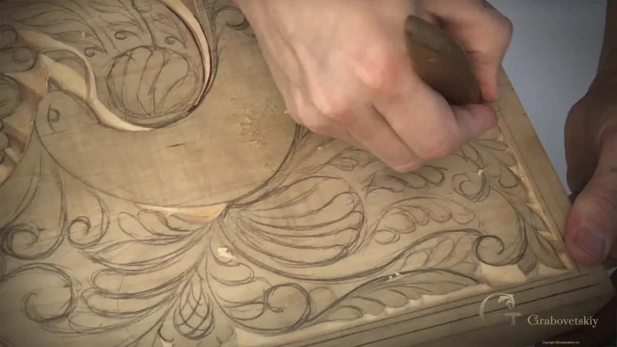 Fist around the handle