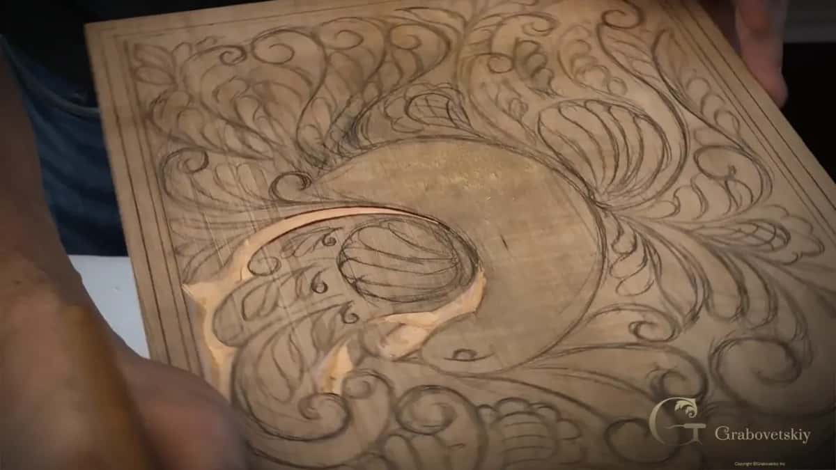 Board tipped toward the camera