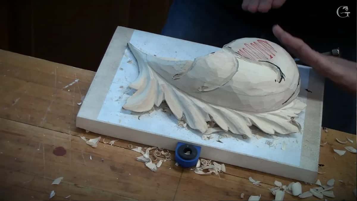 Open hand beside the dome