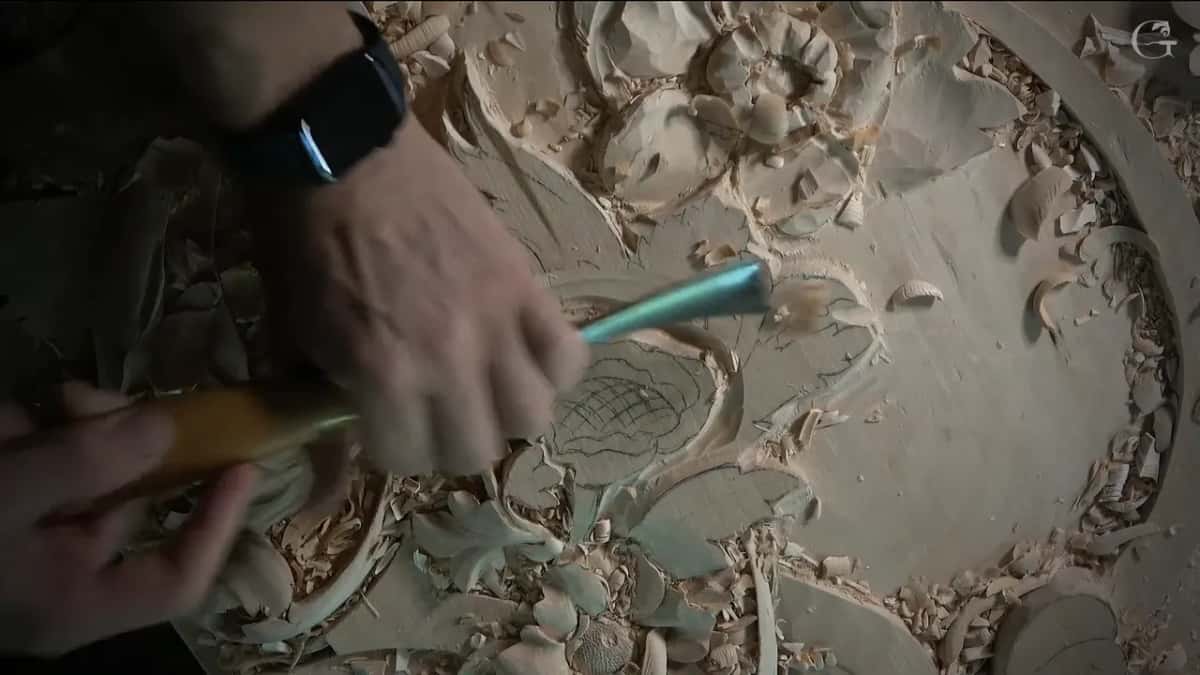 Two hands, two tools
