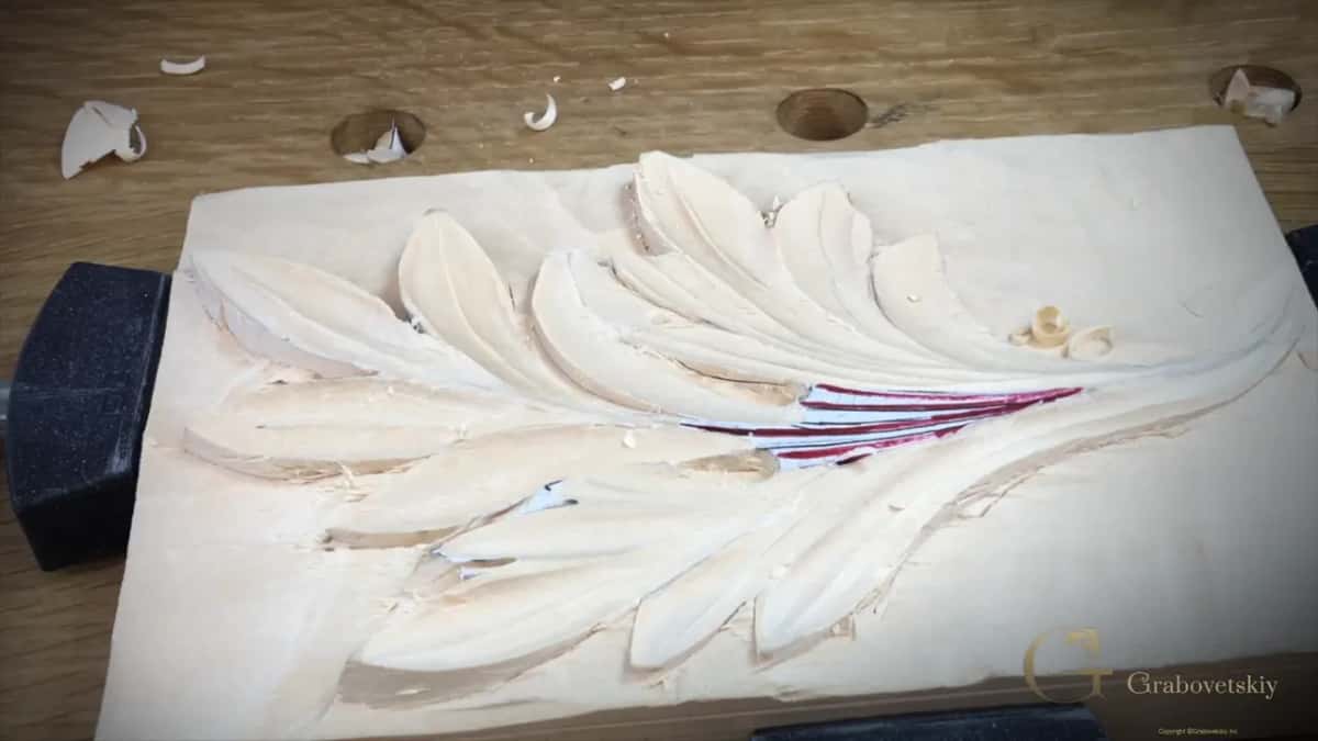 The leaf at the end of this stage