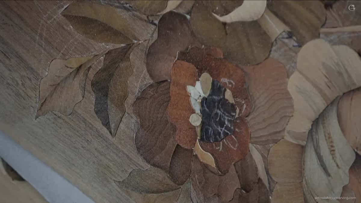 Closer on that flower and its dark center