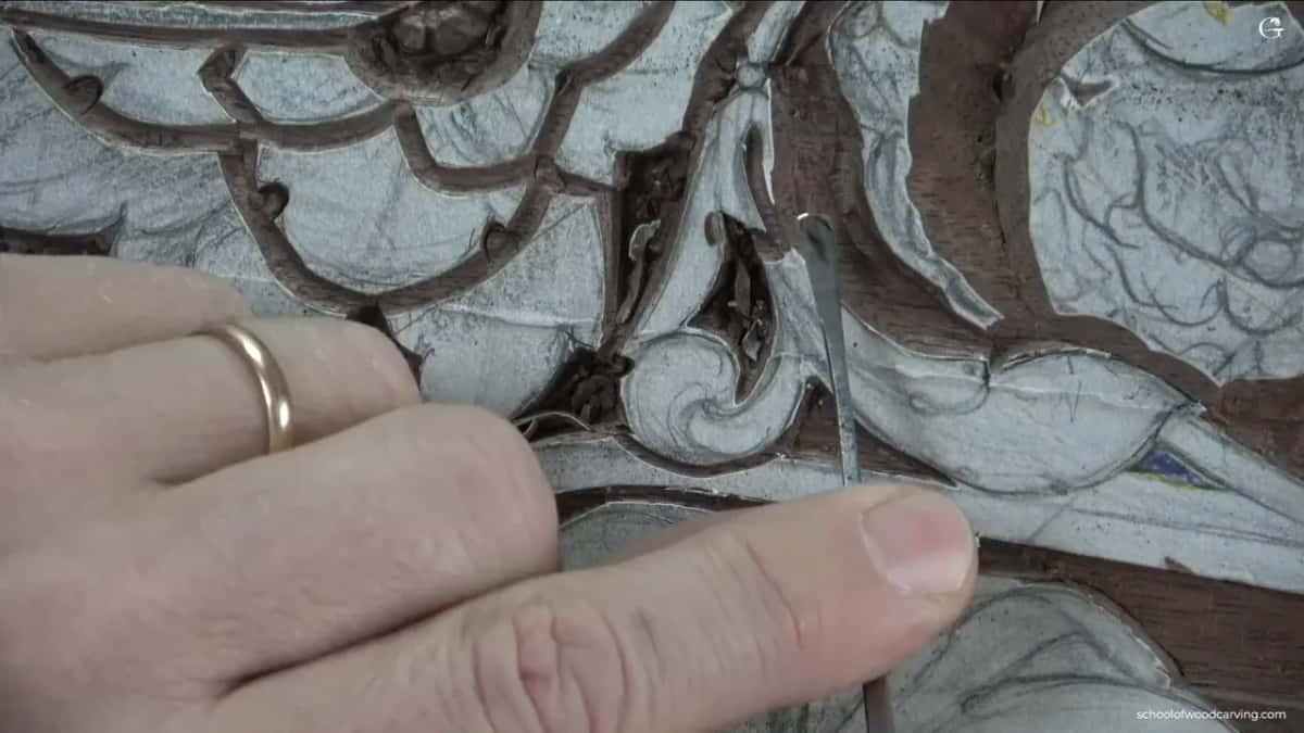 Small edge at a stem