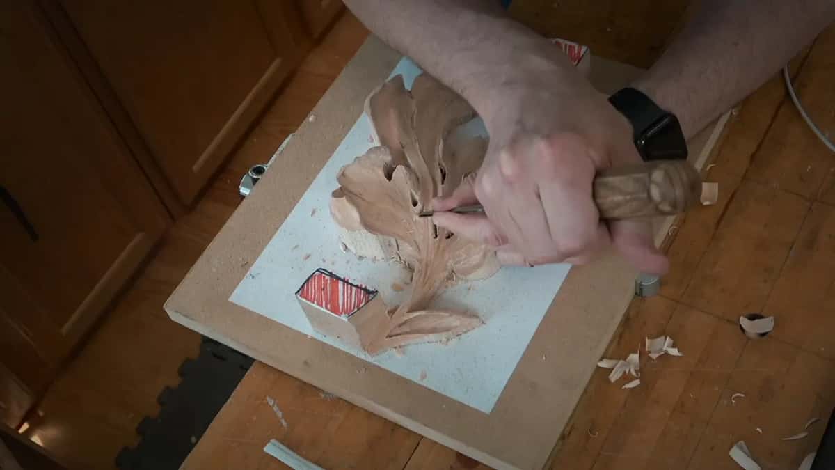 Fist around a wood handle