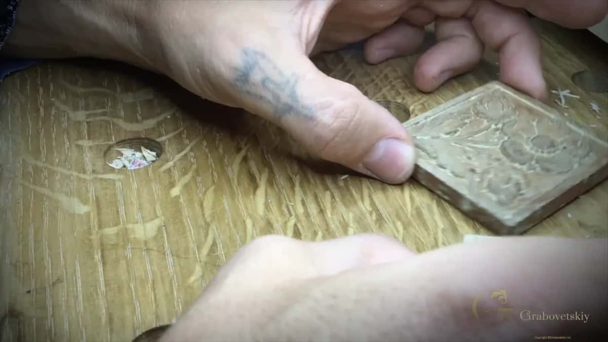 Fingers on the original